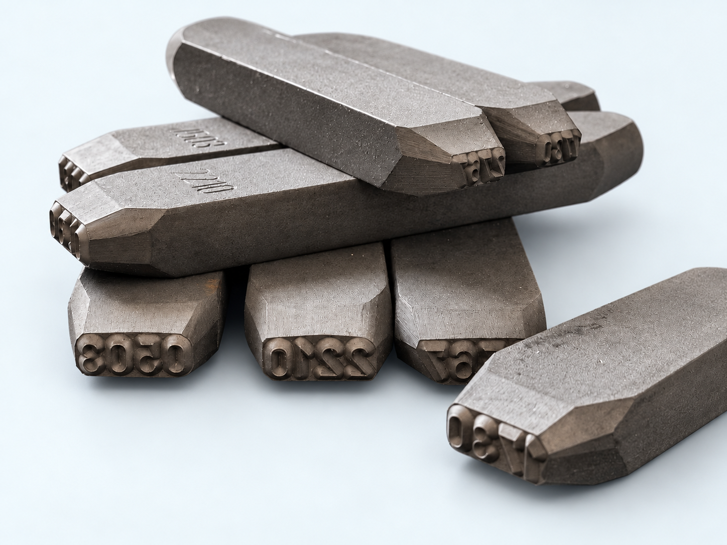 Materialkennzeichnungsstempel aus Werkzeugstahl